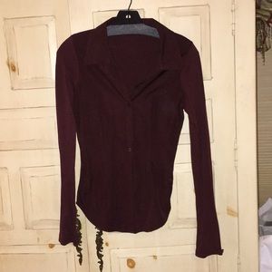 Long sleeve button down